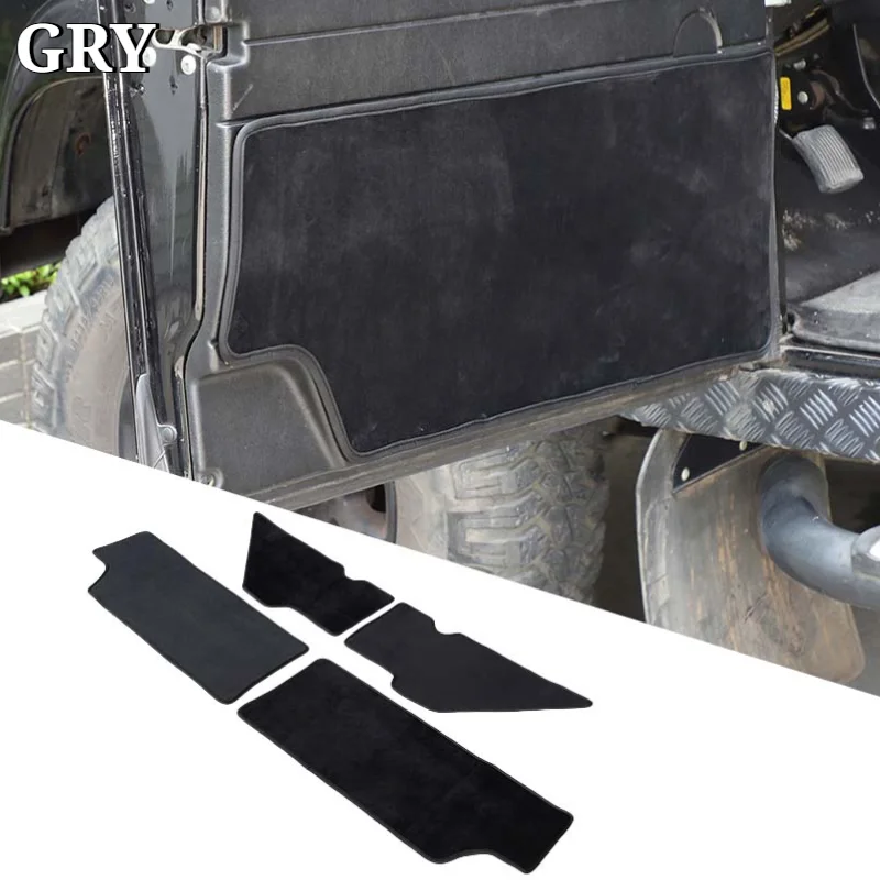 Car Door Anti-Dirty Anti-kick Pad Mat Trim For Land Rover Defender L316 2004-2018 Velvet Black Interior Car Accessories
Car Door Anti-Dirty Anti-kick Pad Mat Trim For Land Rover Defender L316 2004-2018 Velvet Black Interior Car Accessories