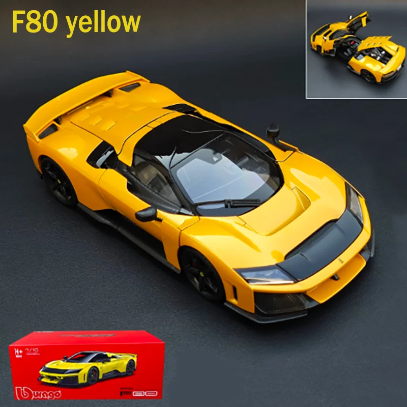 Burago 1:18 Scale 2026 F80 Alloy Super Sports Car Adult Toys Souvenir Collection Gift Static Display
Burago 1:18 Scale 2026 F80 Alloy Super Sports Car Adult Toys Souvenir Collection Gift Static Display