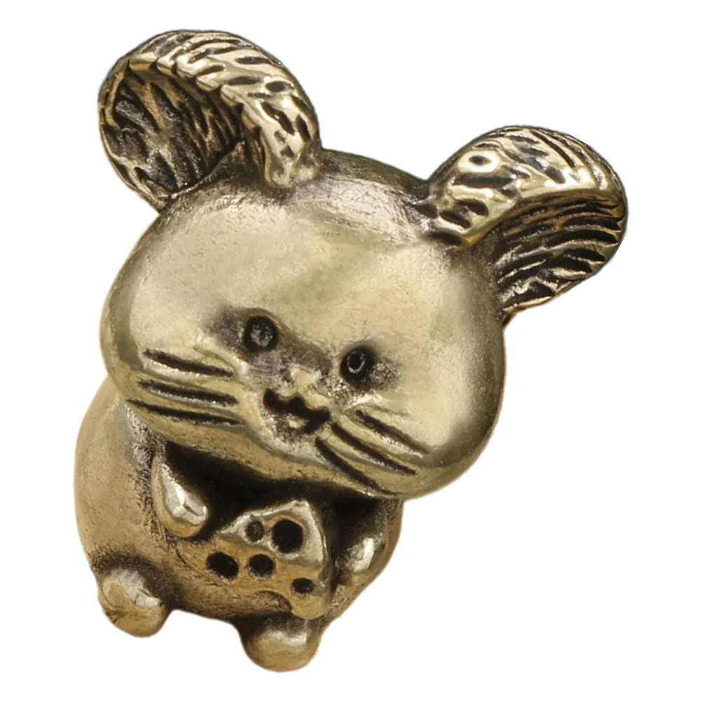 Adorable Brass Mouse Exquisite Craft Ornament Retro Desktop Decor Home Office Shelf Chinese Zodiac Rat
Adorable Brass Mouse Exquisite Craft Ornament Retro Desktop Decor Home Office Shelf Chinese Zodiac Rat