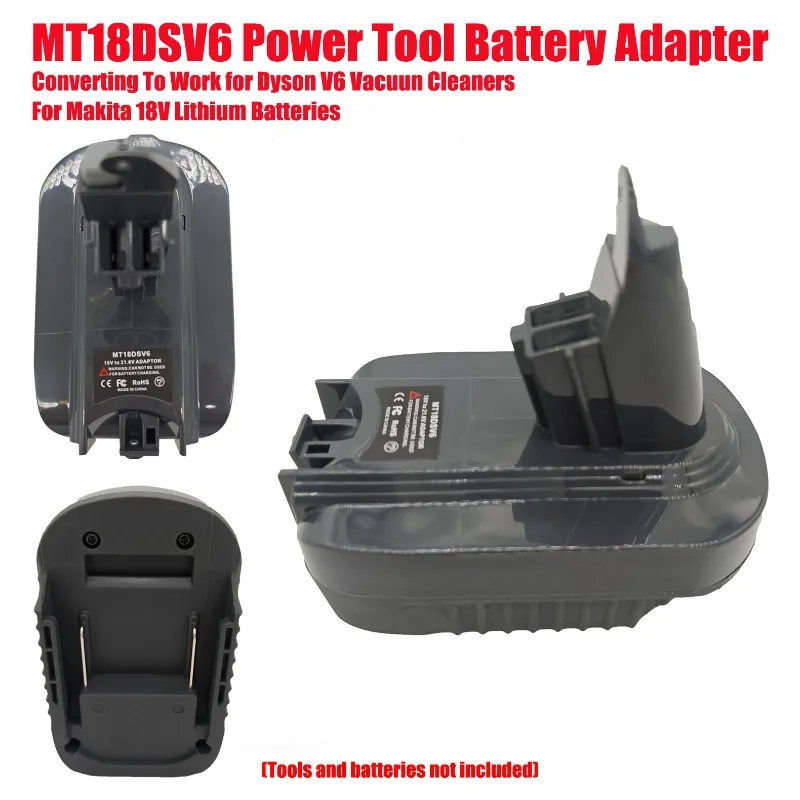 Converting To Work for Dyson V6 Vacuun Cleaners MT18DSV6 Power Tool Battery Adapter Converter for Makita 18V Lithium Batteries
Converting To Work for Dyson V6 Vacuun Cleaners MT18DSV6 Power Tool Battery Adapter Converter for Makita 18V Lithium Batteries