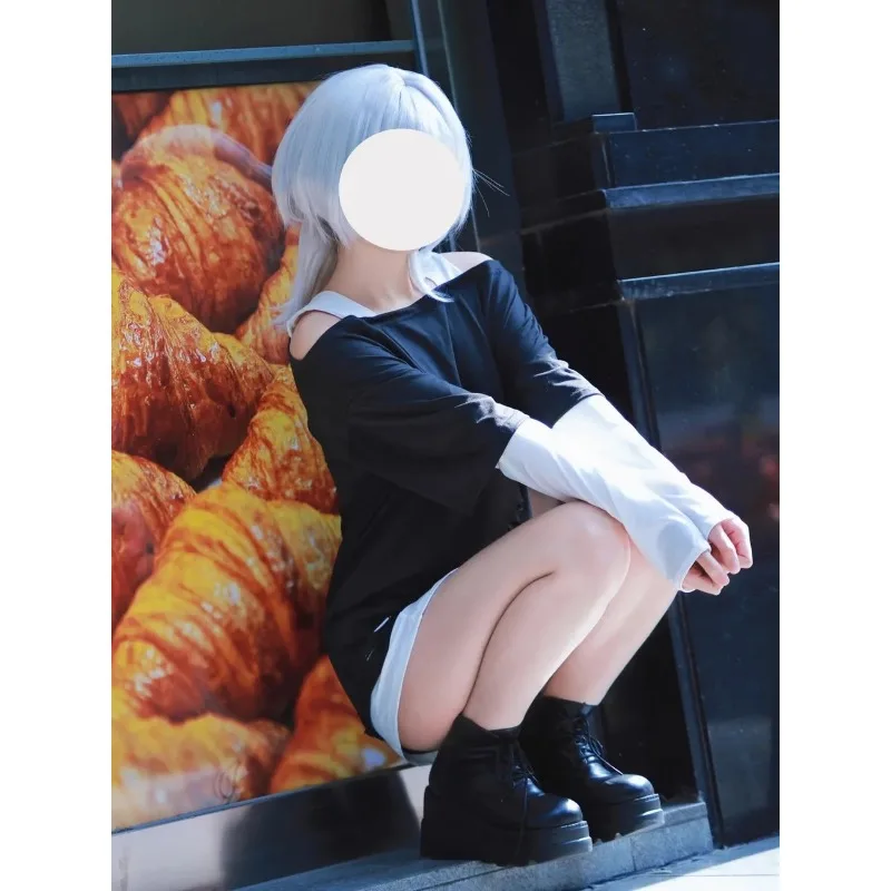 Anime Rāna Kaname Cosplay Costume School Uniform Performance Daily Top for Women Halloween Carnival Party Roleplay Clothing
Anime Rāna Kaname Cosplay Costume School Uniform Performance Daily Top for Women Halloween Carnival Party Roleplay Clothing