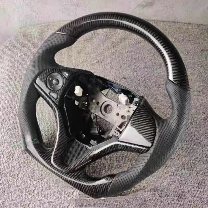 For Honda Vezel XRV HRV Fit GK5 City Customized 100% Real Carbon Fiber Car Steering Wheel
For Honda Vezel XRV HRV Fit GK5 City Customized 100% Real Carbon Fiber Car Steering Wheel