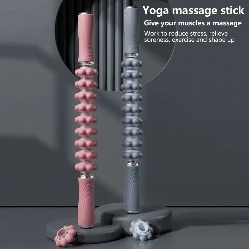 Flexible Massage Yoga Stick Bendable 360-Degree Rotation Fascia Massager Anti-slip Coil Spring Shaping Muscle Roller Calves
Flexible Massage Yoga Stick Bendable 360-Degree Rotation Fascia Massager Anti-slip Coil Spring Shaping Muscle Roller Calves