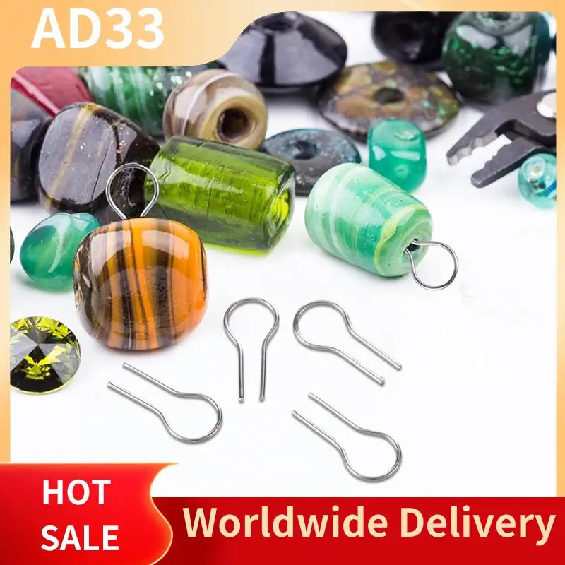 Top Deals 100 Pieces High Temperature Nichrome Wire Jump Rings R Shaped Hanging Burning Needle Nichrome Hooks For Hobbyists, Dur
Top Deals 100 Pieces High Temperature Nichrome Wire Jump Rings R Shaped Hanging Burning Needle Nichrome Hooks For Hobbyists, Dur