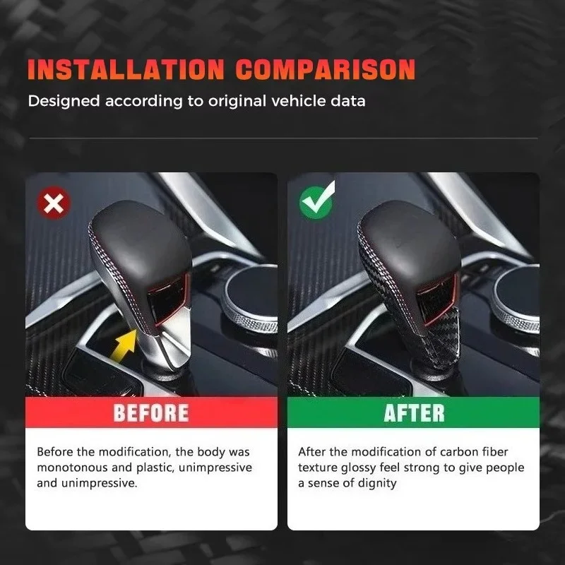 For BMW M X Series M2 M3 M4 X3M X4M X5 X6M Real Dry Carbon Fiber Interior Gear Shift Knob Trim Bezel Modification Accessories
For BMW M X Series M2 M3 M4 X3M X4M X5 X6M Real Dry Carbon Fiber Interior Gear Shift Knob Trim Bezel Modification Accessories