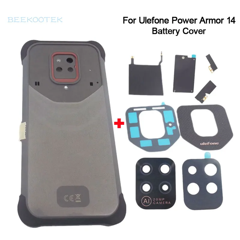 New Original Battery Cover Back Cover Camera Lens NFC Antenna Composite Cover Replacement Accessories For Ulefone Power Armor 14
New Original Battery Cover Back Cover Camera Lens NFC Antenna Composite Cover Replacement Accessories For Ulefone Power Armor 14
