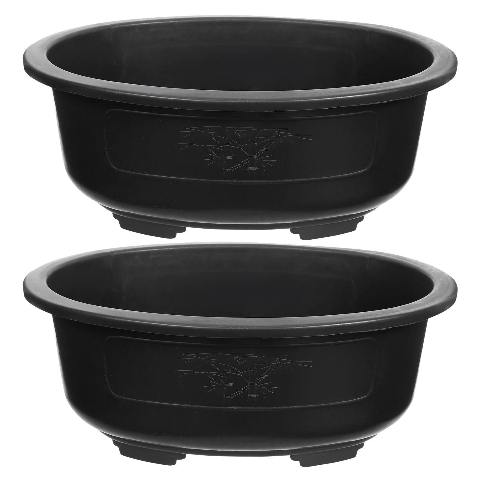 2pcs Large Pot Oval Bonsai Planter Plastic Pot for Balcony Decor Decorative Planter Decor Plant Container
2pcs Large Pot Oval Bonsai Planter Plastic Pot for Balcony Decor Decorative Planter Decor Plant Container