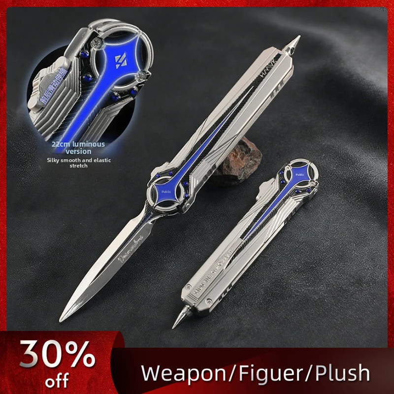 22cm/8.66in Delta Action Polaris Noctilucent Toys Knife Game Peripherals Bounce Model Props Katana Outdoor Cosplay Display Gifts
22cm/8.66in Delta Action Polaris Noctilucent Toys Knife Game Peripherals Bounce Model Props Katana Outdoor Cosplay Display Gifts