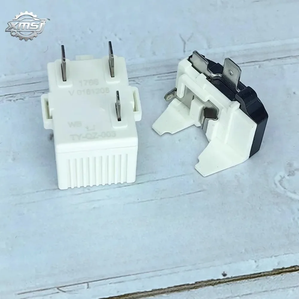 Suitable for refrigerator freezer compressor PTC starter + butterfly protector set TY-QZ-003
Suitable for refrigerator freezer compressor PTC starter + butterfly protector set TY-QZ-003