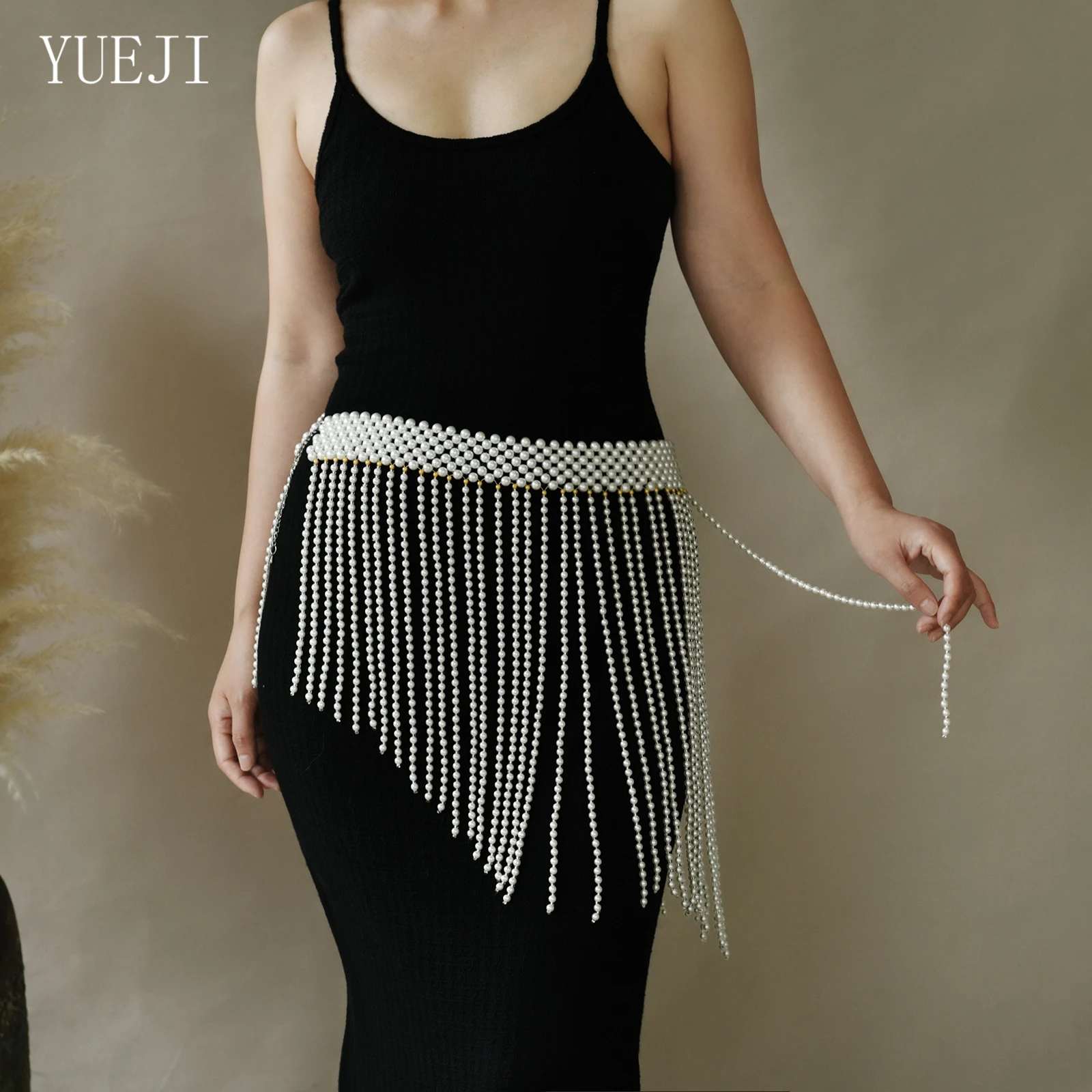YUEJI Sexy Women Dress Waist Chain Handmade Beaded Tassel Style Short Skirt Women Dress Bikini Cover Up G97
YUEJI Sexy Women Dress Waist Chain Handmade Beaded Tassel Style Short Skirt Women Dress Bikini Cover Up G97