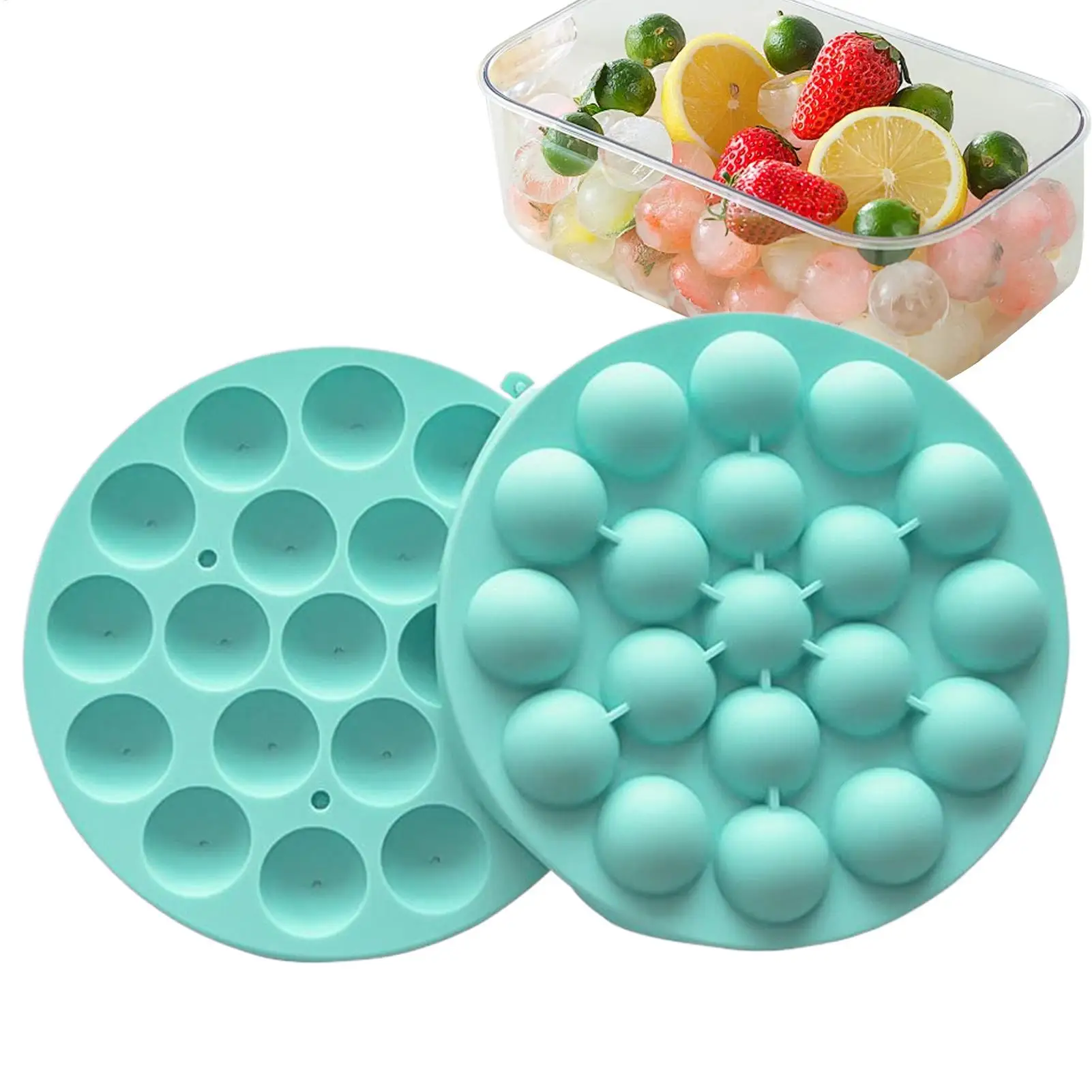 Ice Ball Maker Mold Silicone Iced Sphere Mold Multipurpose Soft Ice Tray for Home Kitchen Buffet Travel Outdoor Pool Picnic
Ice Ball Maker Mold Silicone Iced Sphere Mold Multipurpose Soft Ice Tray for Home Kitchen Buffet Travel Outdoor Pool Picnic