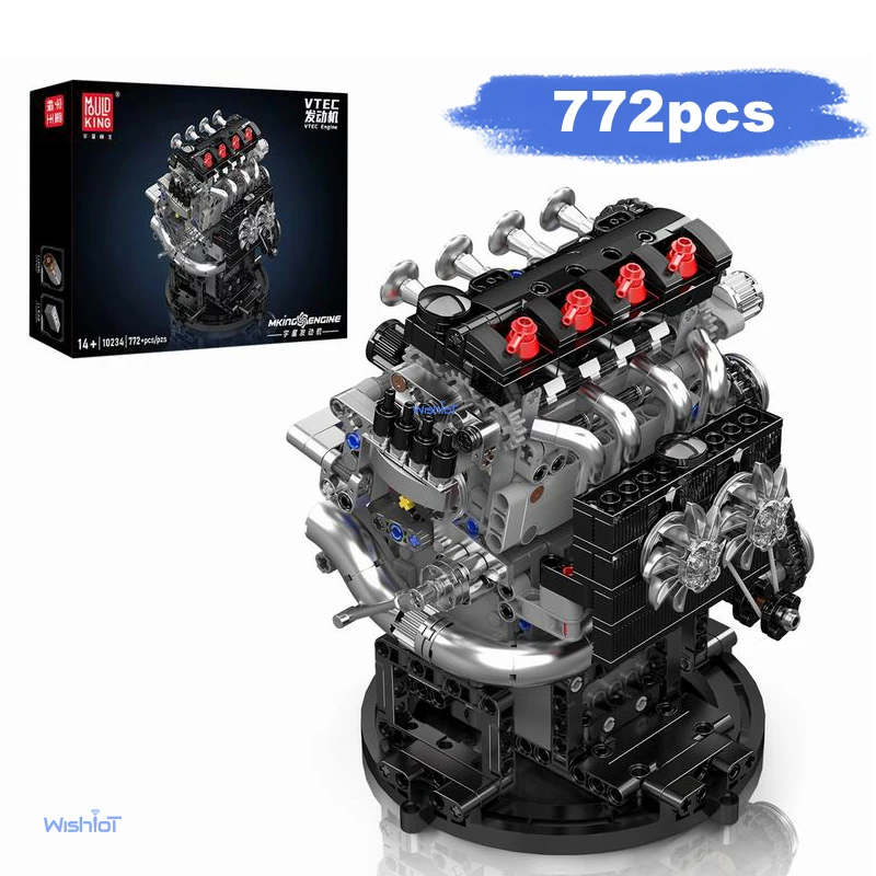 10234 VT Engine 772pcs Small-Particle Building Block Model Small-Particle Assembly Bricks Toys Kids Christmas Gift
10234 VT Engine 772pcs Small-Particle Building Block Model Small-Particle Assembly Bricks Toys Kids Christmas Gift