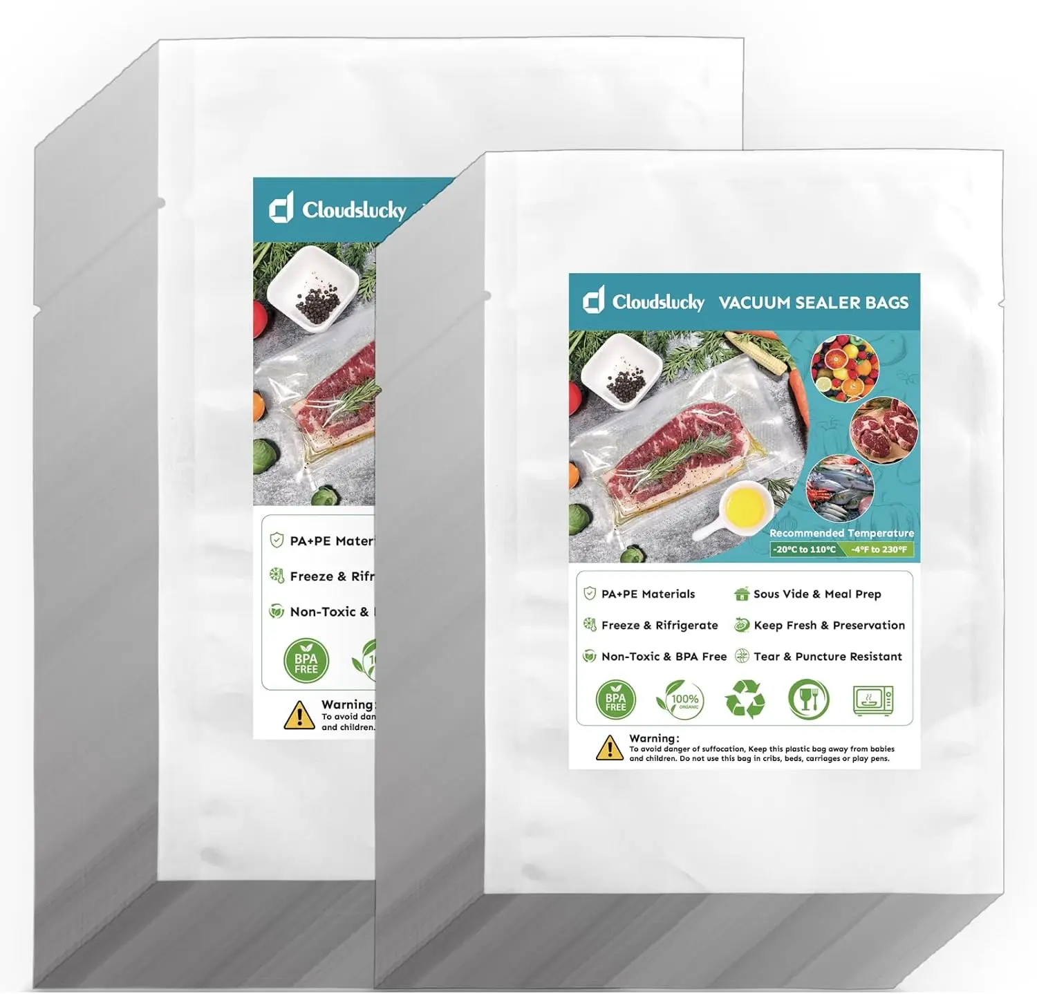 Chamber Vacuum Sealer Bags,8"X12"&12"X14"200Pcs Pre-cut Chamber Machine Pouches,Heavy Duty Chamber Vacuum Bags for Commercial
Chamber Vacuum Sealer Bags,8"X12"&12"X14"200Pcs Pre-cut Chamber Machine Pouches,Heavy Duty Chamber Vacuum Bags for Commercial
