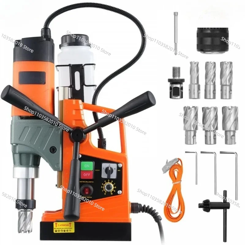 Portable Electric Magnetic Drill Press, Variable Speed Mag Drilling Machine with Boring Function
Portable Electric Magnetic Drill Press, Variable Speed Mag Drilling Machine with Boring Function