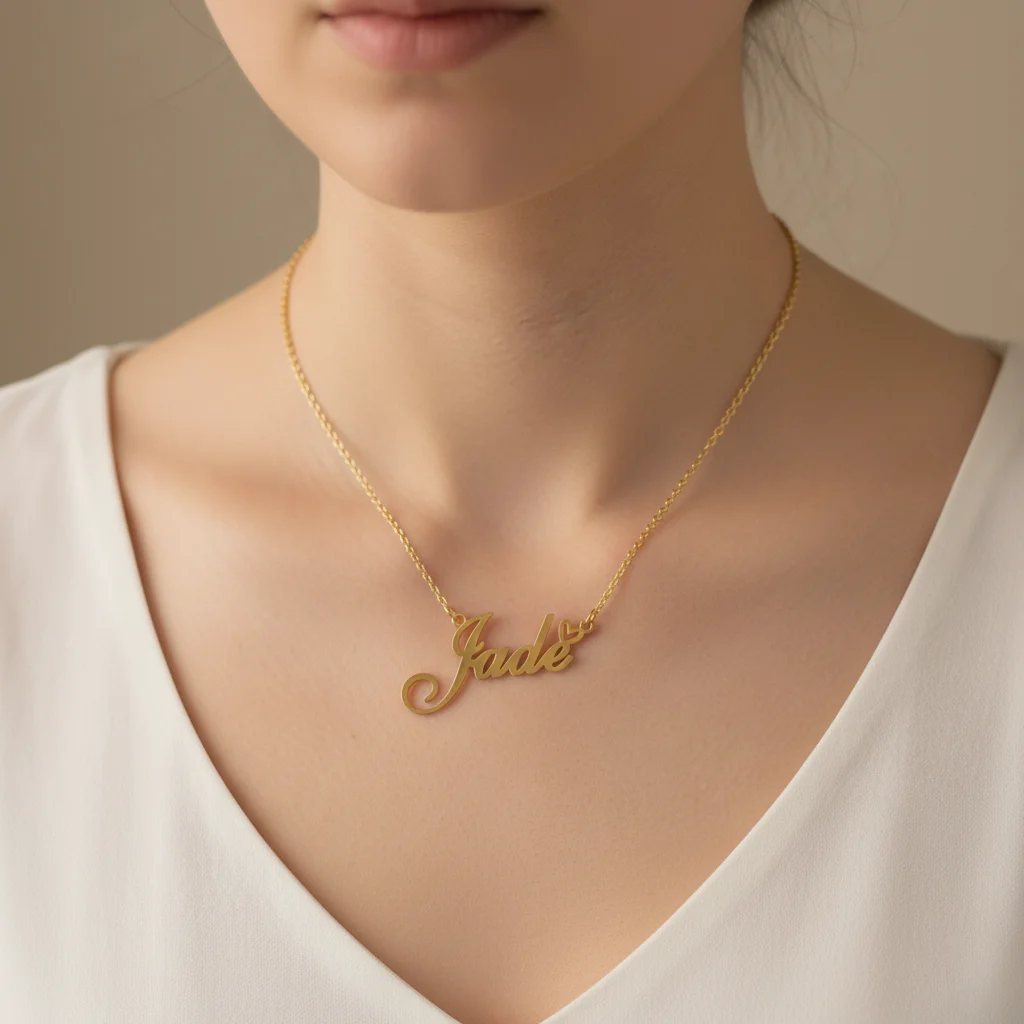 Custom Personalized Name Necklace for Women Stainless Steel Small Love Heart Pendant Jewelry Gift for Mother Day Birthday
Custom Personalized Name Necklace for Women Stainless Steel Small Love Heart Pendant Jewelry Gift for Mother Day Birthday