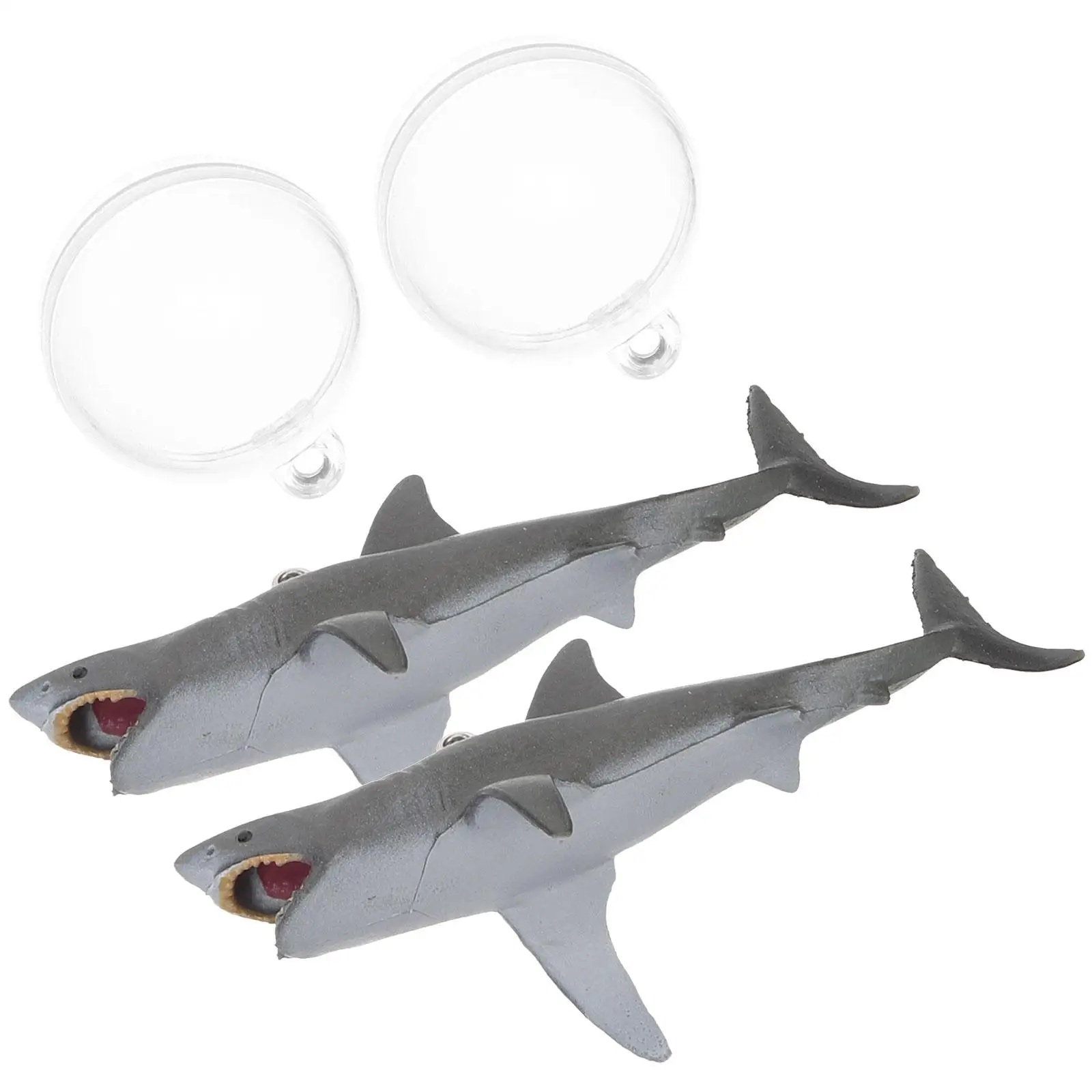 2Pcs Shark Fish Tank Marine Animal Ornament PVC Floating Decorations Realistic Hanging Props Aquarium Layout Accessories Non
2Pcs Shark Fish Tank Marine Animal Ornament PVC Floating Decorations Realistic Hanging Props Aquarium Layout Accessories Non