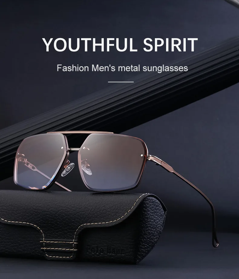 Luxury Brand Vintage Metal Double-beam Sunglasses Men's Diamond Cutting Driving Sunglasses Women's Sunshade UV400
Luxury Brand Vintage Metal Double-beam Sunglasses Men's Diamond Cutting Driving Sunglasses Women's Sunshade UV400