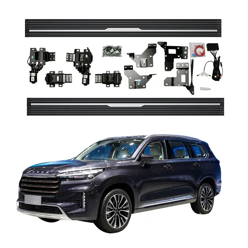 OEM Aluminum Alloy Car Accessories SUV Power Threshold Intelligent Anti-slip Power Foot Step for Chery Exeed VX LX TXL 2019+
OEM Aluminum Alloy Car Accessories SUV Power Threshold Intelligent Anti-slip Power Foot Step for Chery Exeed VX LX TXL 2019+