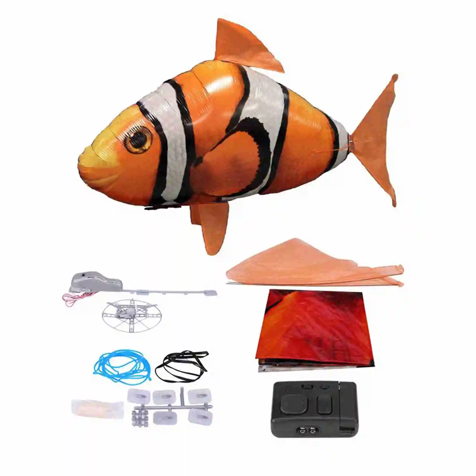 Remote Control Flying Shark Inflated RC Inflatable Balloon Shark Clownfish Kids Gift Flying Shark
Remote Control Flying Shark Inflated RC Inflatable Balloon Shark Clownfish Kids Gift Flying Shark