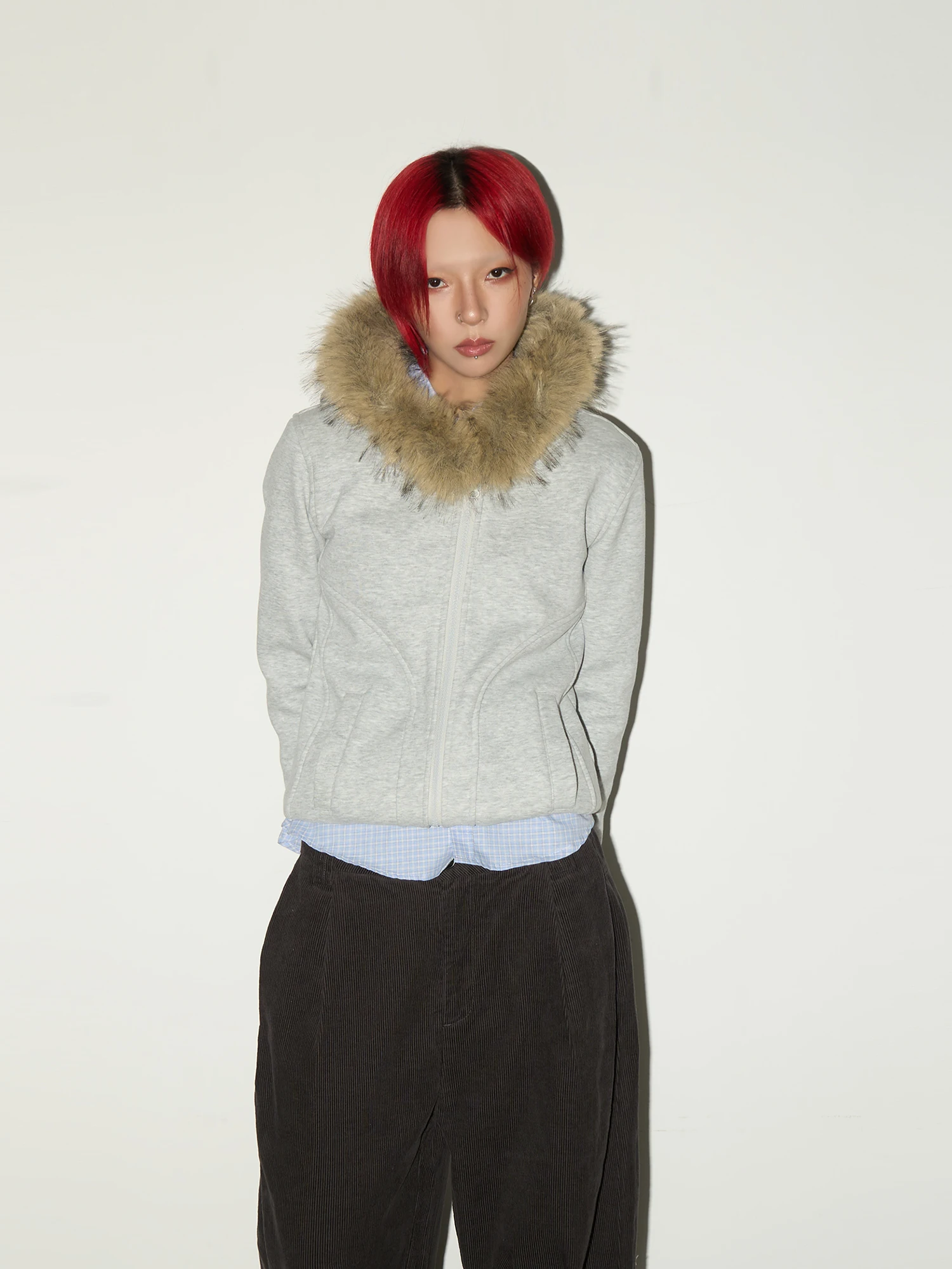 MICHINNYON Fce Lined Hooded Jaet Slimming Zipper Cardigan Warm ort Outerwear Casual Sle for Men And Women
MICHINNYON Fce Lined Hooded Jaet Slimming Zipper Cardigan Warm ort Outerwear Casual Sle for Men And Women