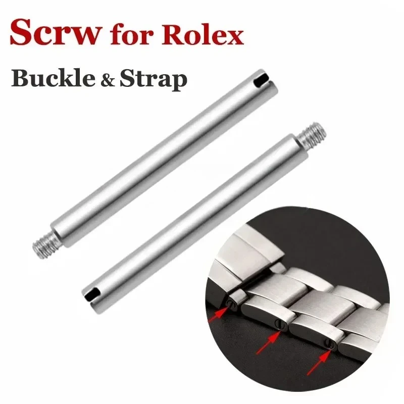 Strap Screw Buckle Screw for Rolex Stainless Steel Watchband One Word Screw Rod Shaft Watch Buckle Bolt Men Watch Accessories
Strap Screw Buckle Screw for Rolex Stainless Steel Watchband One Word Screw Rod Shaft Watch Buckle Bolt Men Watch Accessories