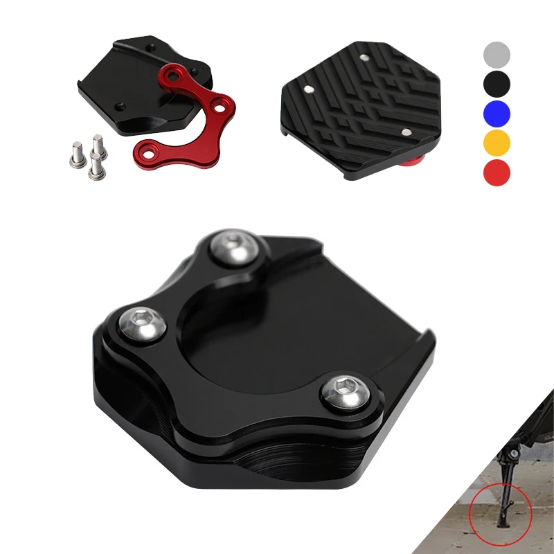Motorcycle Kickstand Enlarger Pad Anti-slid Enlarged Base Aluminum Motocross Accessories Parts for Honda Rebel500 CM300 CM500
Motorcycle Kickstand Enlarger Pad Anti-slid Enlarged Base Aluminum Motocross Accessories Parts for Honda Rebel500 CM300 CM500