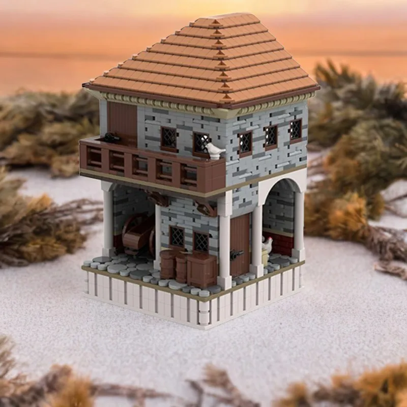 1543-Piece Roman Ancient Insula Model Building Blocks Set – Features Multi-Story Apartments, Balcony, and Arched Entrance
1543-Piece Roman Ancient Insula Model Building Blocks Set – Features Multi-Story Apartments, Balcony, and Arched Entrance