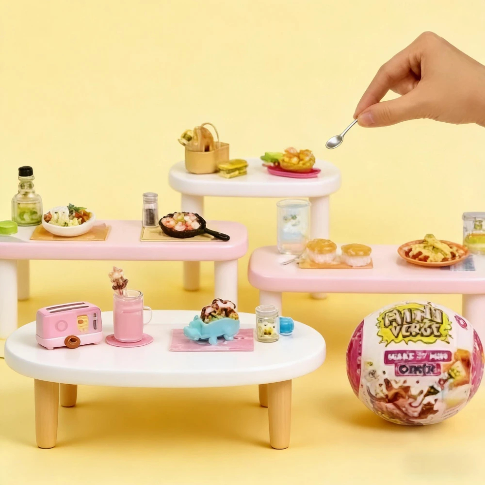 Mini Universe Mystery Box Create Your Own Mini Anime Figurines Dinner BallGourmet Series Vol 4 Scented Food Blind Boxes
Mini Universe Mystery Box Create Your Own Mini Anime Figurines Dinner BallGourmet Series Vol 4 Scented Food Blind Boxes