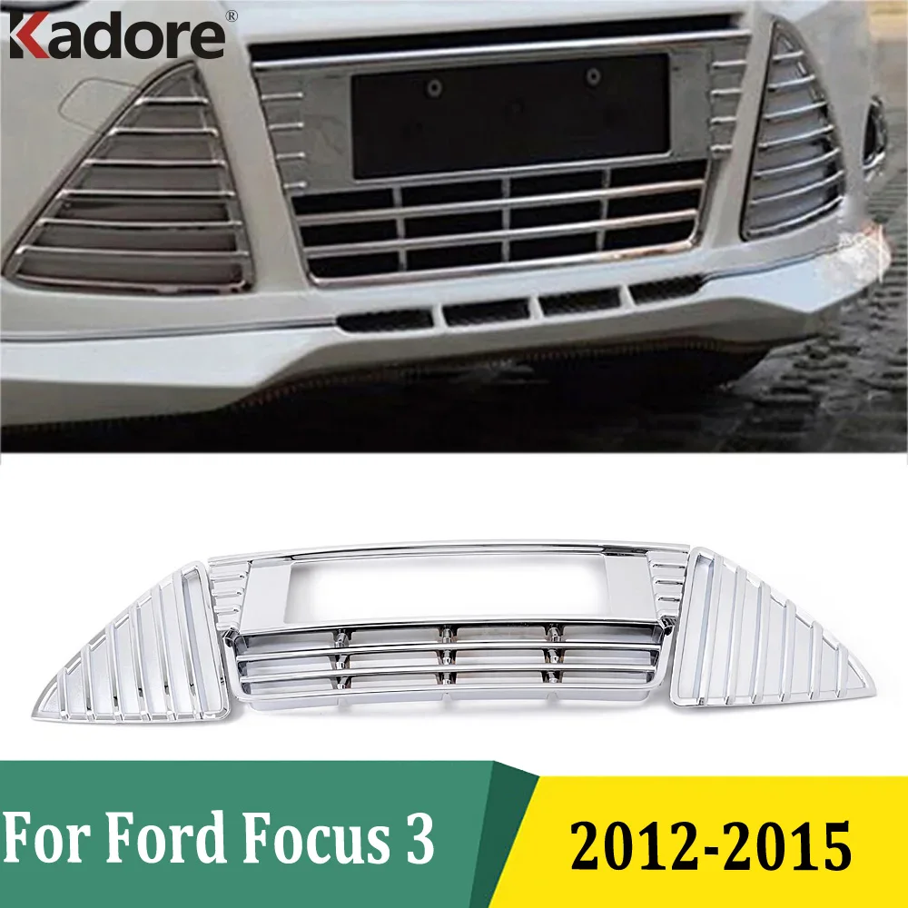Хромированная передняя нижняя Центральная решетка для Ford Focus 3 2012 2013 2014 2015, защитная головка, радиатор, гоночные грили, отделка, Стайлинг
Хромированная передняя нижняя Центральная решетка для Ford Focus 3 2012 2013 2014 2015, защитная головка, радиатор, гоночные грили, отделка, Стайлинг