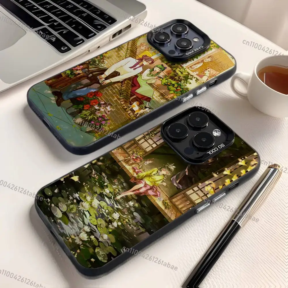 NEW A-Apothecary D-Diaries Maomao Phone Case For IPhone 17 16 15 14 13 12 11Pro,Max Grey Black Matte Laser Metallic Aurora Funda
NEW A-Apothecary D-Diaries Maomao Phone Case For IPhone 17 16 15 14 13 12 11Pro,Max Grey Black Matte Laser Metallic Aurora Funda