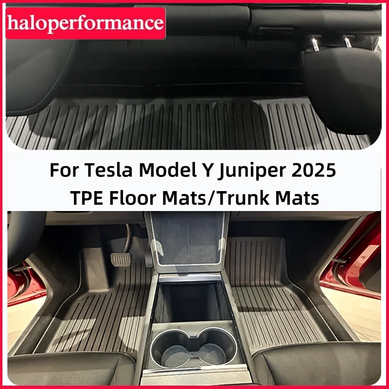 Для Tesla Model Y Juniper 2025 коврик в багажник, напольные коврики, всепогодные нескользящие передние и задние вкладыши на грузовой спинку, защитные аксессуары
Для Tesla Model Y Juniper 2025 коврик в багажник, напольные коврики, всепогодные нескользящие передние и задние вкладыши на грузовой спинку, защитные аксессуары