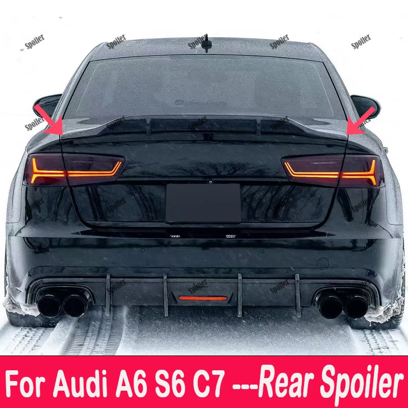 Audi A6 C7 R model modified with high-quality carbon fiber rear spoiler luggage wing 2012-2013-2014-2015-2016-2017-2018
Audi A6 C7 R model modified with high-quality carbon fiber rear spoiler luggage wing 2012-2013-2014-2015-2016-2017-2018