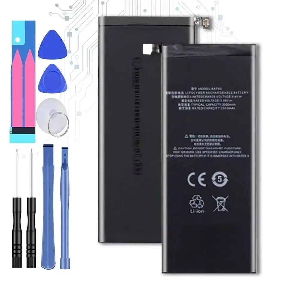Good Low-Temperature Performance Mobile Phone Battery For Meizu Pro 7 M792Q M792C BA792 3000Mah Durable 
Good Low-Temperature Performance Mobile Phone Battery For Meizu Pro 7 M792Q M792C BA792 3000Mah Durable