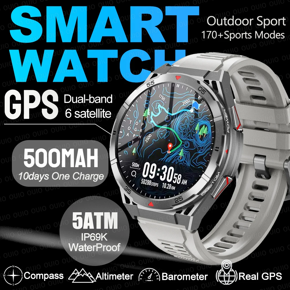 Новинка для HUAWEI GPS SmartWatch для мужчин 466*466 AMOLED HD 150 + спортивный режим Компас BT Монитор здоровья вызова IP69 Водонепроницаемые часы для плавания
Новинка для HUAWEI GPS SmartWatch для мужчин 466*466 AMOLED HD 150 + спортивный режим Компас BT Монитор здоровья вызова IP69 Водонепроницаемые часы для плавания