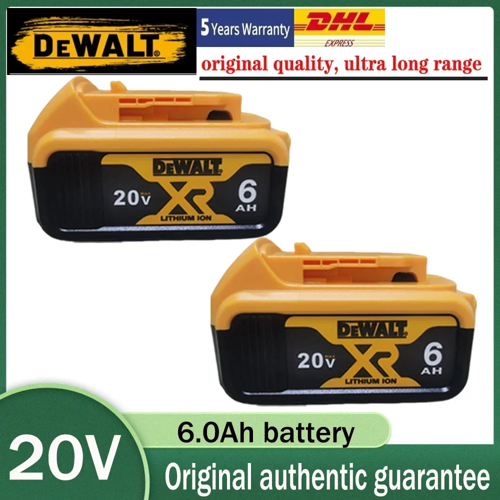 DEWALT genuine 20V, 6.0AH, DCB200, DCB118, DCB115 fast charging battery, DEWALT power tool battery, lithium-ion battery
DEWALT genuine 20V, 6.0AH, DCB200, DCB118, DCB115 fast charging battery, DEWALT power tool battery, lithium-ion battery