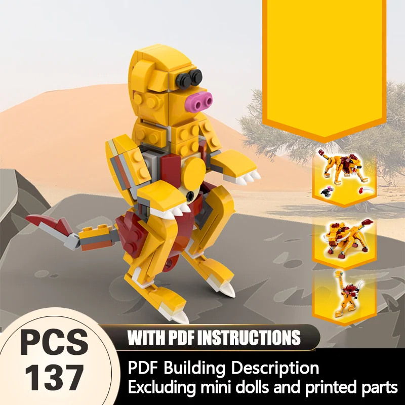 Creators Animal Series Model MOC Building Bricks 4-In-1 Cute Pig Modular Technology Gifts Holiday Assemble Children Toys Suit
Creators Animal Series Model MOC Building Bricks 4-In-1 Cute Pig Modular Technology Gifts Holiday Assemble Children Toys Suit