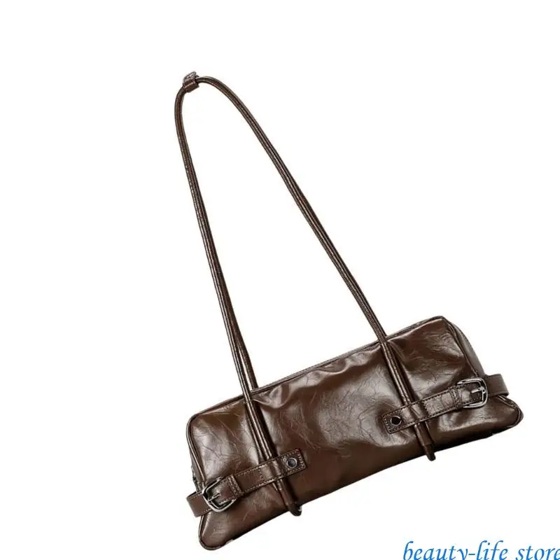 Women Bag Retro Armpit Bag PU Leather Underarm Bag Large Capacity Shoulder Bag 517D
Women Bag Retro Armpit Bag PU Leather Underarm Bag Large Capacity Shoulder Bag 517D