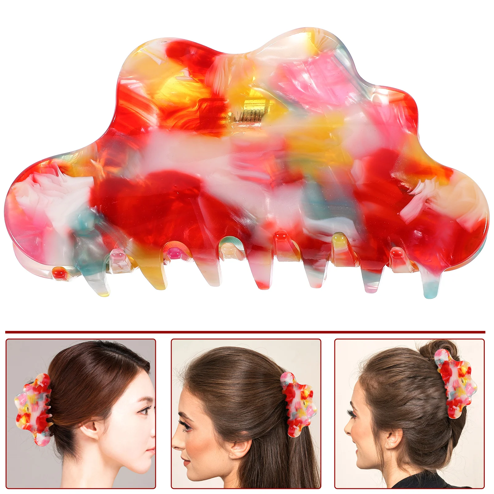 Claw Clip Large Decorative Jaw Clip For Women Cute Hair Accessories Strong Material Thick Fine Hair Party Wedding
Claw Clip Large Decorative Jaw Clip For Women Cute Hair Accessories Strong Material Thick Fine Hair Party Wedding