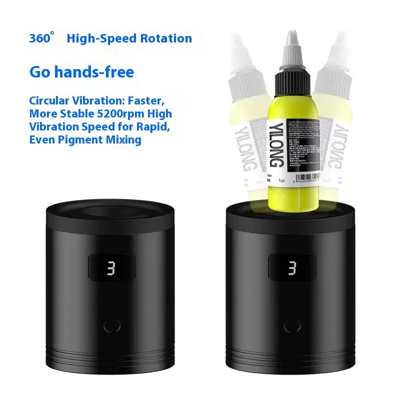5200rpm Tattoo Ink Mixer Nail Polish Pigment Electric Mixer USB Charging Is Applicable To Tattoo Shops and Beauty Salons
5200rpm Tattoo Ink Mixer Nail Polish Pigment Electric Mixer USB Charging Is Applicable To Tattoo Shops and Beauty Salons