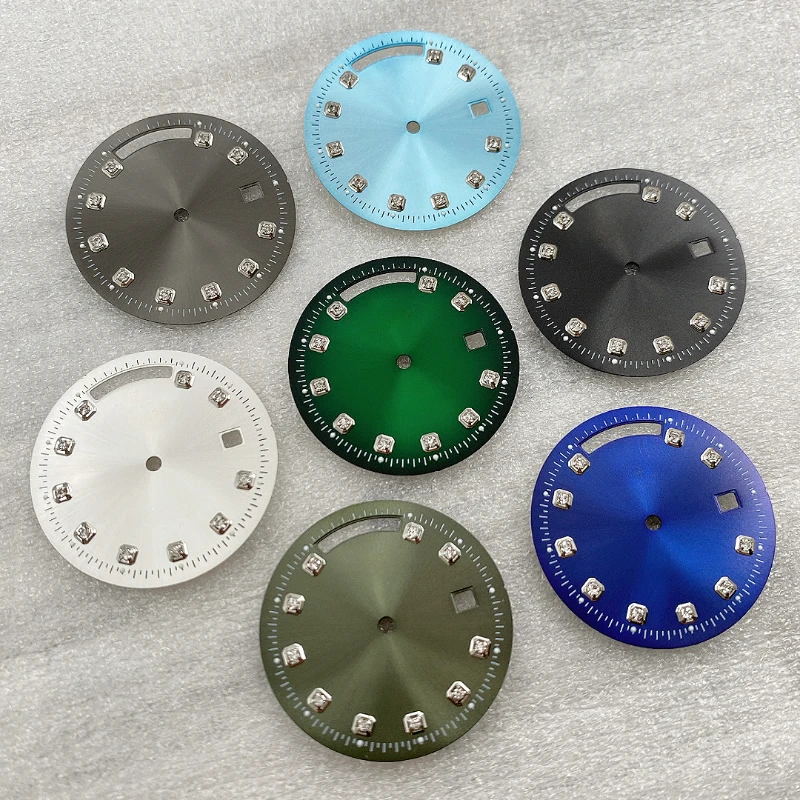 Customized S 31mm Dial Modification Literally Non-luminous Diamond Face Dial Suitable for 8285 Movement Watch Accessories Date
Customized S 31mm Dial Modification Literally Non-luminous Diamond Face Dial Suitable for 8285 Movement Watch Accessories Date