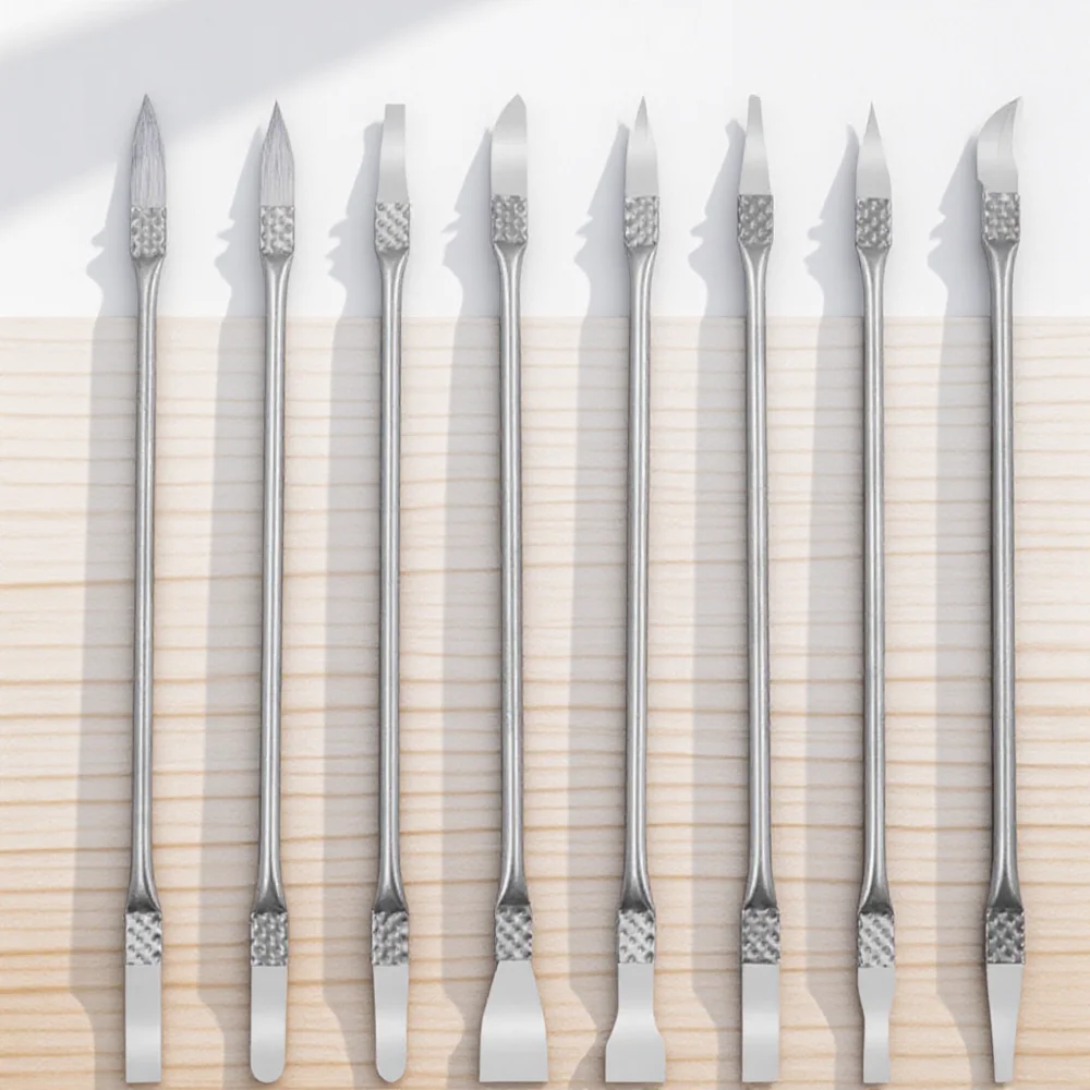 Набор тонких инструментов для ремонта микросхем 8 в 1, набор инструментов для удаления металла с процессором для мобильного телефона, компьютера, NAND, набор инструментов для ремонта микросхем
Набор тонких инструментов для ремонта микросхем 8 в 1, набор инструментов для удаления металла с процессором для мобильного телефона, компьютера, NAND, набор инструментов для ремонта микросхем