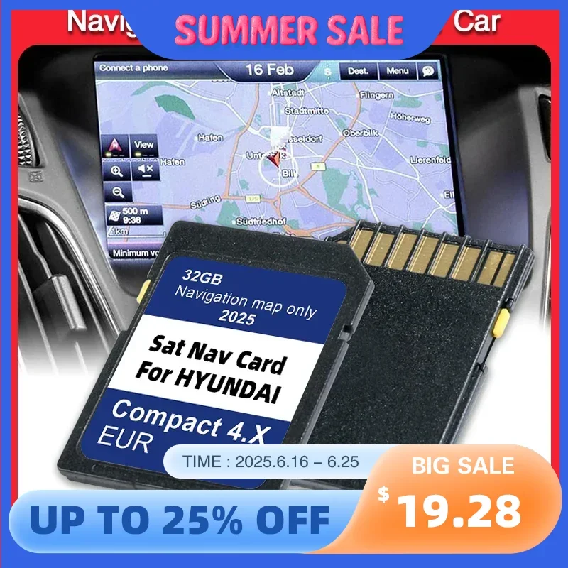 Compact 4.X Navigation GEN4 SD Card for Hyundai H350/i40/i40 VF IA/i40 VF SD/i40 VF SD IA Car Update Europe Turkey Maps Sat Nav
Compact 4.X Navigation GEN4 SD Card for Hyundai H350/i40/i40 VF IA/i40 VF SD/i40 VF SD IA Car Update Europe Turkey Maps Sat Nav