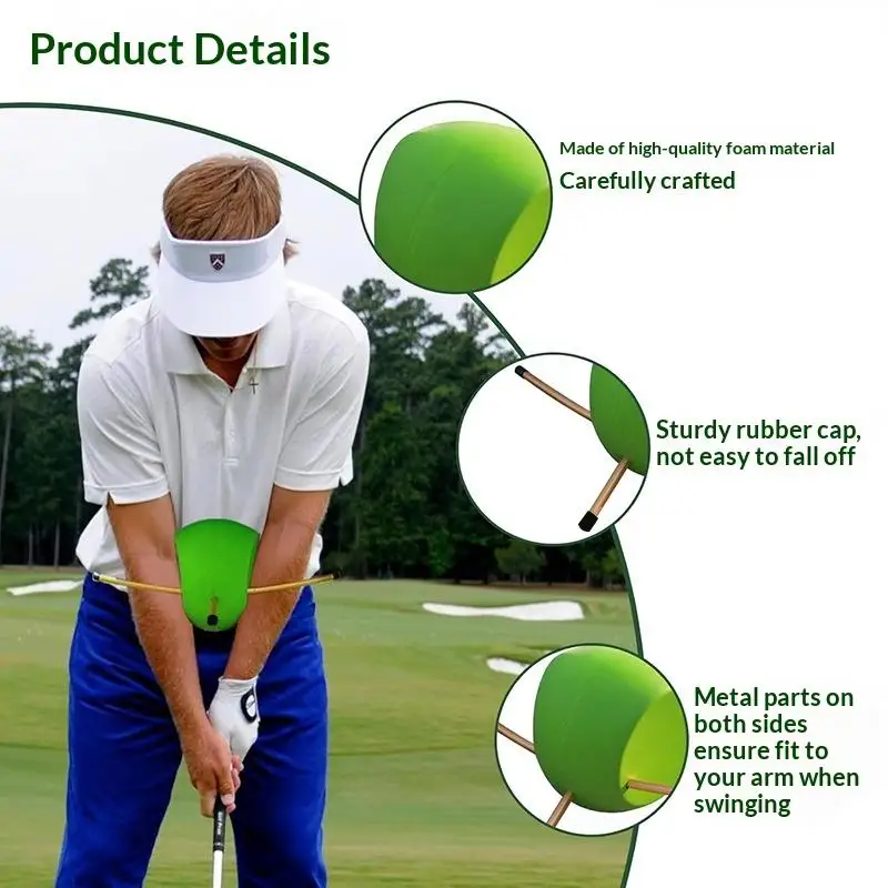 Golf Swing Trainers Adjustable Buckle Tool Golf Swing Practice Trainer PU Foam And Aluminum Alloy Swing Training Aids
Golf Swing Trainers Adjustable Buckle Tool Golf Swing Practice Trainer PU Foam And Aluminum Alloy Swing Training Aids