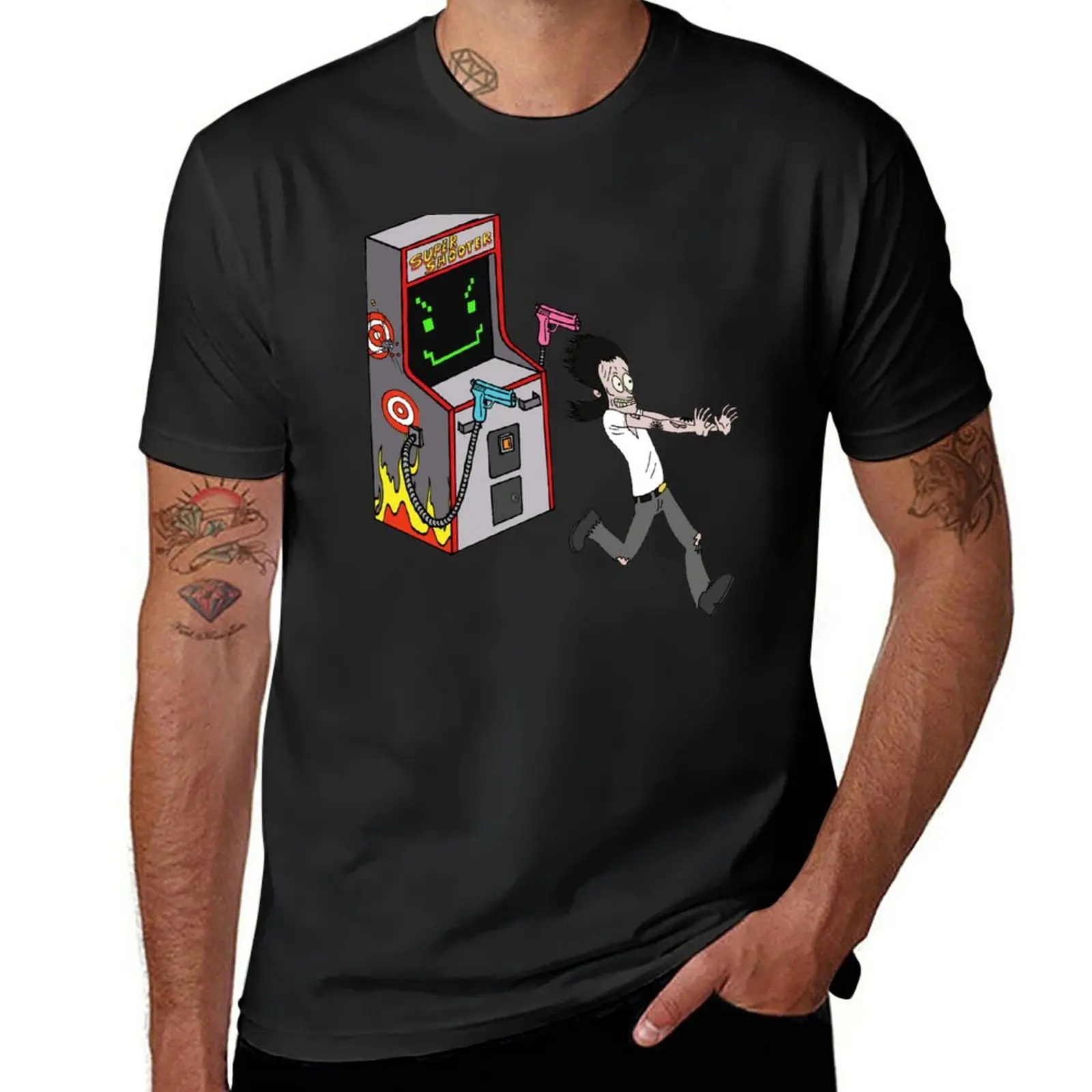 New Super Shooter T-Shirt black t shirt plus size t shirts funny t shirt graphic t shirt Men's t shirts
New Super Shooter T-Shirt black t shirt plus size t shirts funny t shirt graphic t shirt Men's t shirts