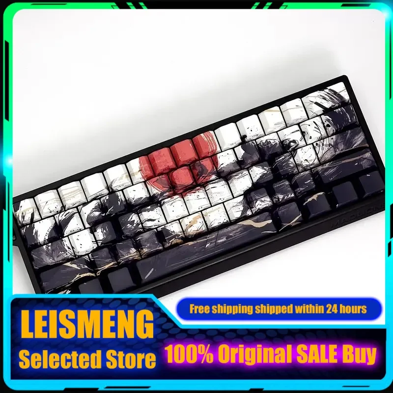 Коллекционные кастомные кейкапы Sunset War Side Carving с термосублимацией из PBT для механических клавиатур, игровых ПК-клавиатур, подарки
Коллекционные кастомные кейкапы Sunset War Side Carving с термосублимацией из PBT для механических клавиатур, игровых ПК-клавиатур, подарки