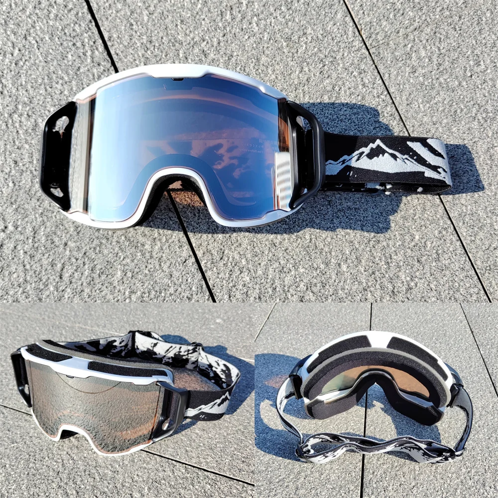 Ski Goggles Double Layer Anti-Fog Snowboard Glasses Men Women Winter Outdoor Sports UV Protection Skiing cross-country Eyewear
Ski Goggles Double Layer Anti-Fog Snowboard Glasses Men Women Winter Outdoor Sports UV Protection Skiing cross-country Eyewear