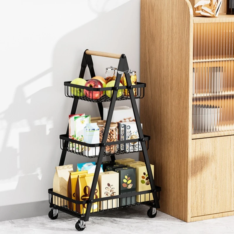 Kitchen rack Floor-to-ceiling multi-layer removable storage rack Household wooden pole trolley Vegetable basket Snack storage
Kitchen rack Floor-to-ceiling multi-layer removable storage rack Household wooden pole trolley Vegetable basket Snack storage