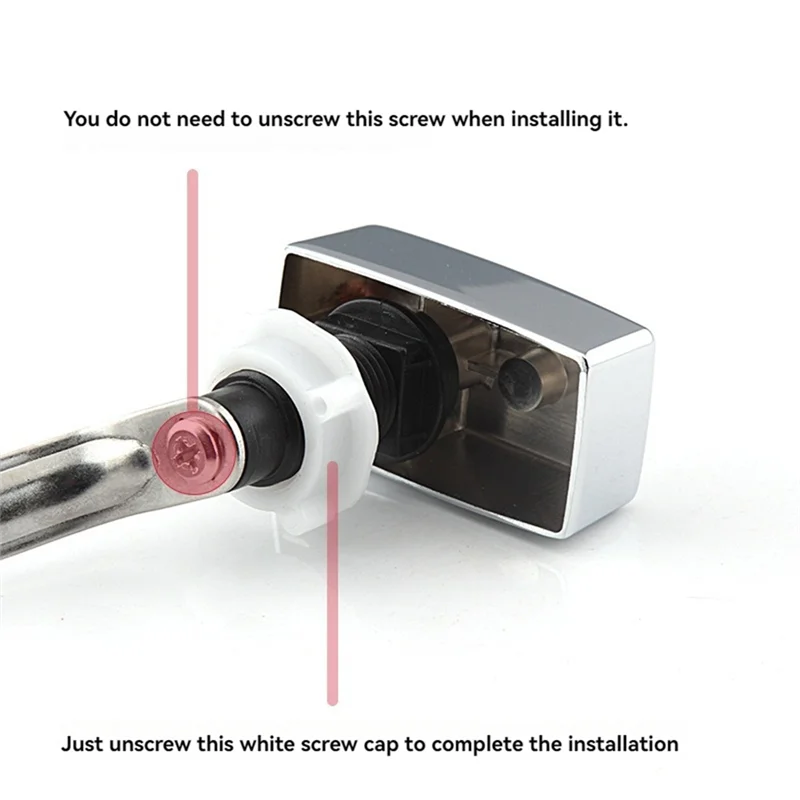 A39I-Universal Left Side Toilet Tank Flush Lever Toilet Wrench Handle For Most Toilet Press Flush Button Toilet Drain Switch 
A39I-Universal Left Side Toilet Tank Flush Lever Toilet Wrench Handle For Most Toilet Press Flush Button Toilet Drain Switch