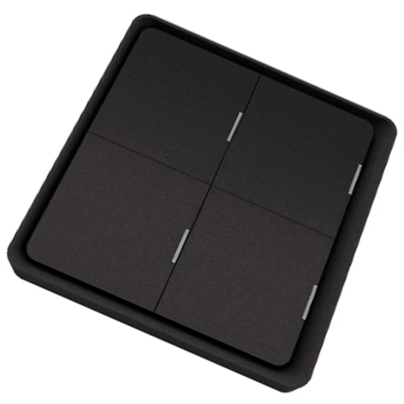 FULL-3X 4 группы для Tuya Zigbee Wireless 12, переключатель сцены, кнопочный контроллер, сценарий автоматизации с питанием от батареи, черный
FULL-3X 4 группы для Tuya Zigbee Wireless 12, переключатель сцены, кнопочный контроллер, сценарий автоматизации с питанием от батареи, черный