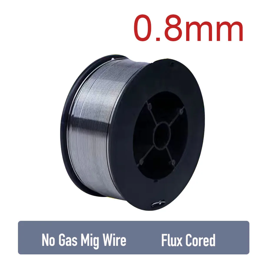 0.8mm Flux-core Solder MIG Soldering Wire Roll Welding Wire No Gas Self-shielded Welder Accessories For Soldering 0.45kg/1kg
0.8mm Flux-core Solder MIG Soldering Wire Roll Welding Wire No Gas Self-shielded Welder Accessories For Soldering 0.45kg/1kg